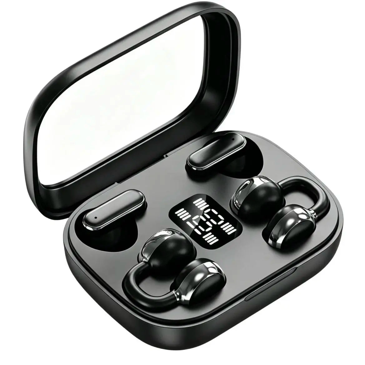 Wireless Bluetooth in Ear or Ear Clip Earphones Dual Bluetooth Earphones Sports Music Earphones