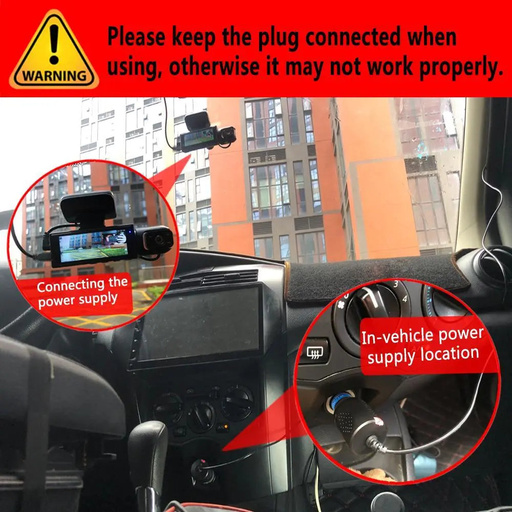 1080P Dual Recording Car DVR Camera with 32GB Card, Dashboard Cam with 3.16" Screen, HD Driving Recorder, Front inside Video Dashcam with Night Vision, Loop Recording, Automotive Accessories, Car Stuff, Front inside Dashcams, Car Interior Dashcam