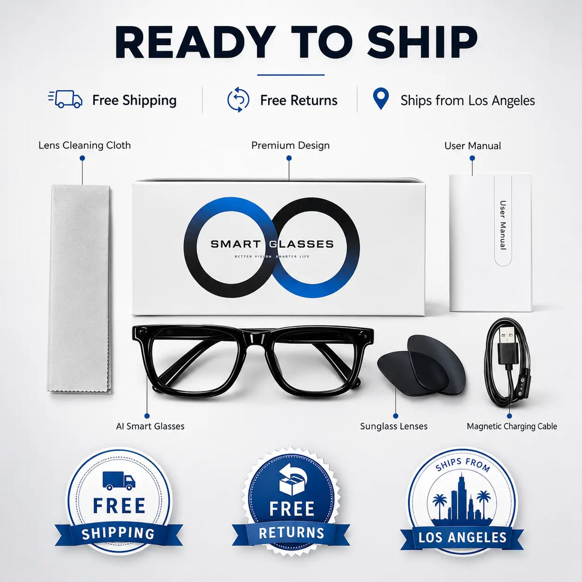 AI Smart Glasses with 8MP HD Camera, Photochromic Uv-Protection Lenses, Button Control, 160+-Language Real-Time Translation, Bluetooth Recording, Wifi, Music Player, Magnetic Design, Android Compatible, Outdoor Wearable Tech Gadget, Cool Gift for Men
