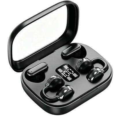 Wireless Bluetooth in Ear or Ear Clip Earphones Dual Bluetooth Earphones Sports Music Earphones
