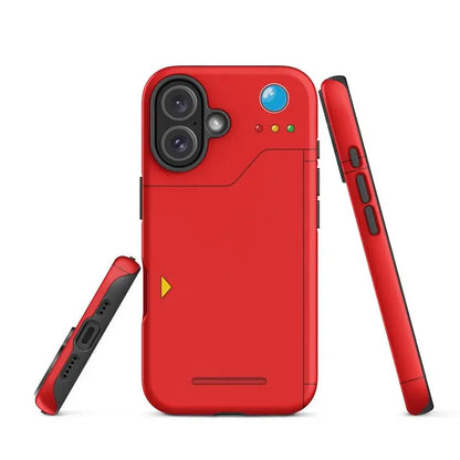 Ash Retro Monster Index Style Phone Case Red Edition Suitable for Iphone 17/16/15/14/13/12/11 Pro Max/Plus and Samsung Galaxy S23FE/22/23/24/25